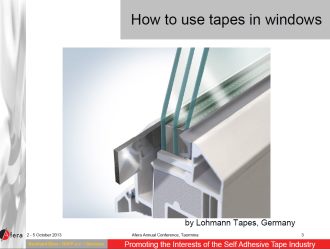 How to use tapes in windows