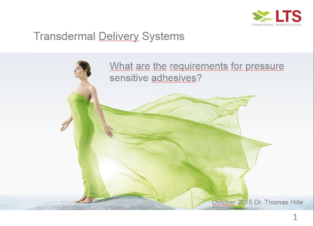 Transdermal delivery systems